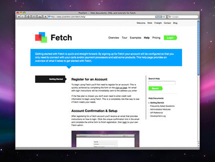 Fetch Help Documentation