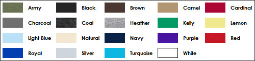 t-shirt colors