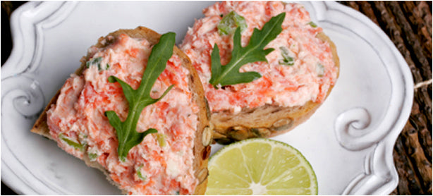 Cheesy Smoked Salmon and Dill Spread