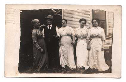 1910 RPPC Mrs. R.D. Cline, Eagleport, Ohio, Morgan County