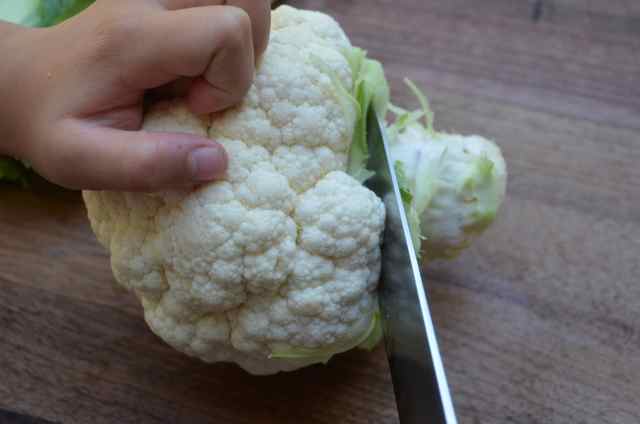 How to prepare cauliflower step 2