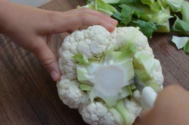 How to prepare cauliflower step 3