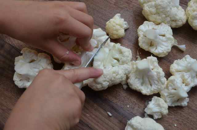 How to prepare cauliflower step 4