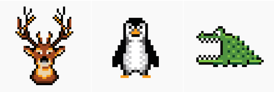 Puxxle The Pixel Puzzle Art Wall Decals